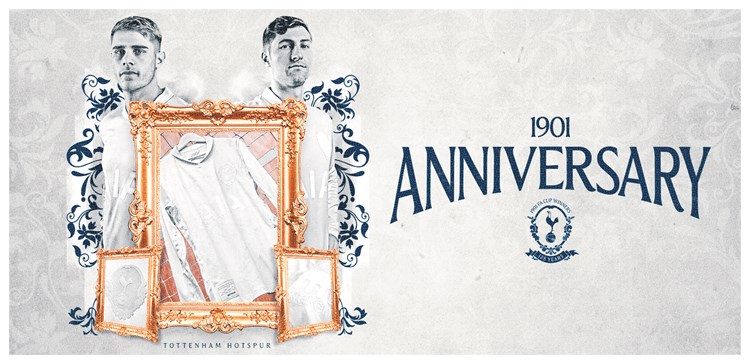 Club launches campaign to mark 125 years since groundbreaking 1901 FA Cup success - Tottenham Hotspur