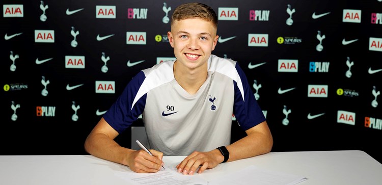 Tingey turns professional - Tottenham Hotspur