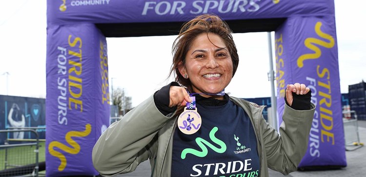 Stride for Spurs marathon walk provides vital support for Tottenham Hotspur Foundation - Tottenham Hotspur