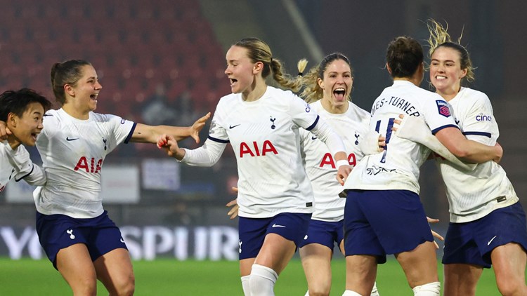 A trip down memory lane | Women's FA Cup history created after quarter-final success - Tottenham Hotspur