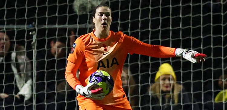 Lize Kop on shootout heroics: ‘When you score and save one, it has been great!’ - Tottenham Hotspur