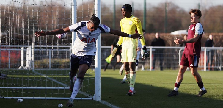 Under-18s go joint-top with home win over Villa - Tottenham Hotspur