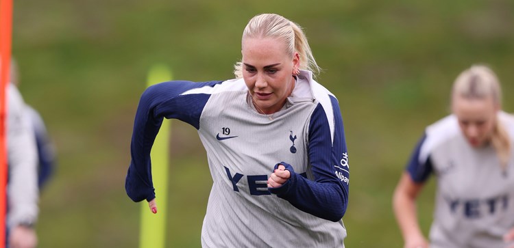 ‘We're ready and I'm ready’ – Cathinka Tandberg looks ahead to north London derby - Tottenham Hotspur