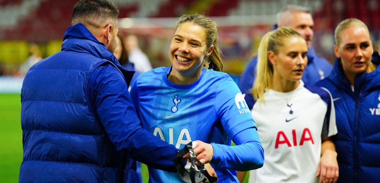Lize Kop on defensive display: “We trust each other - and that’s the foundation” - Tottenham Hotspur