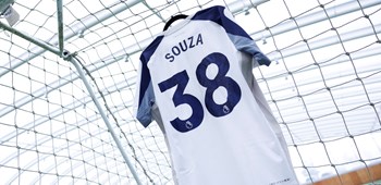 Souza shirt number confirmed